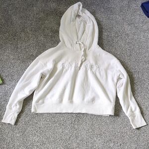 Calvin Klein Women's Cream Hoodie